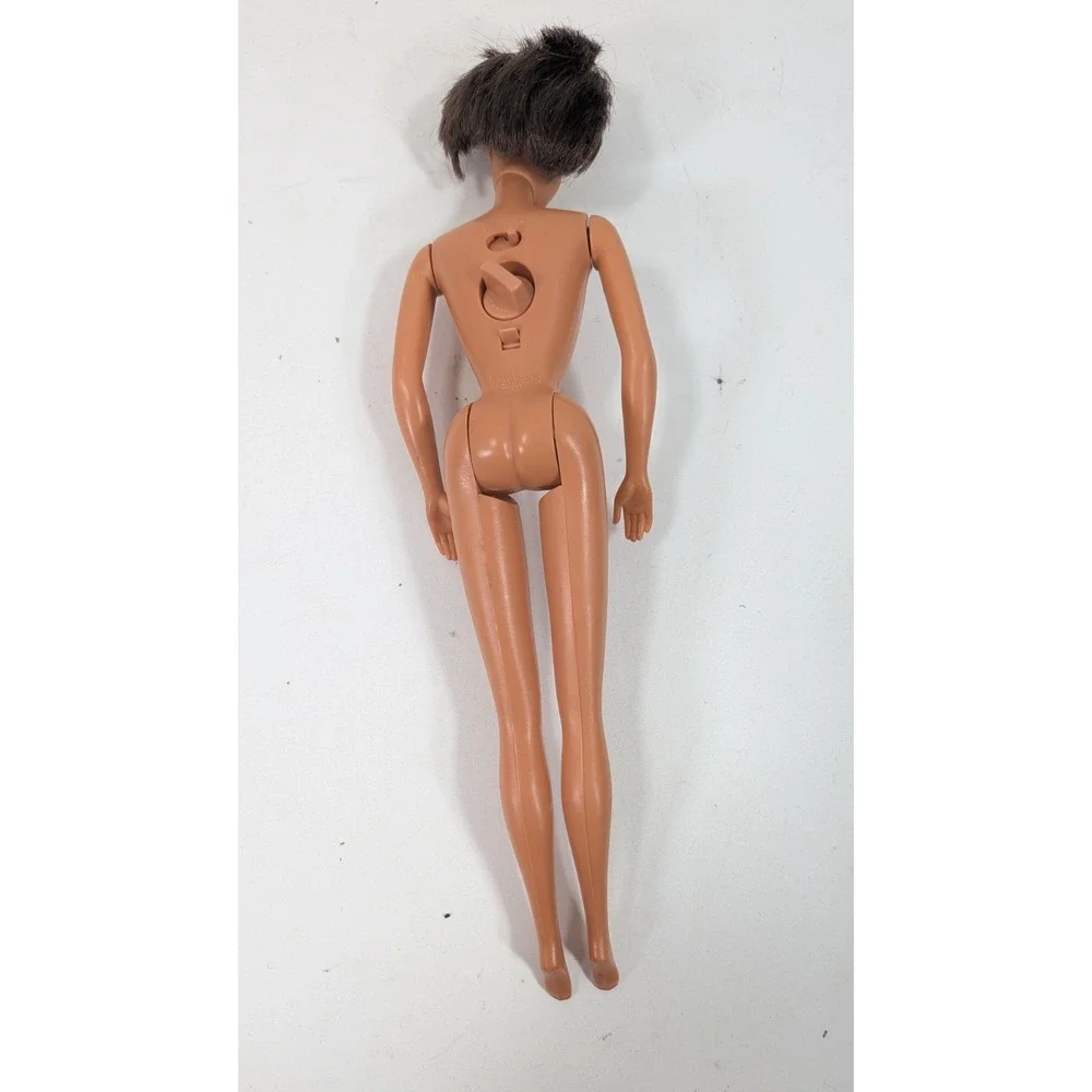 VINTAGE FLIP AND DIVE SWIMING BARBIE 1993 BRUNETTE NUDE MATTEL TESTED WORKING